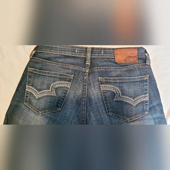 Big Star Alex Skinny Jeans Women's 27 Dark Wash Blue Stretch Denim Mid Rise Pant - Picture 13 of 13